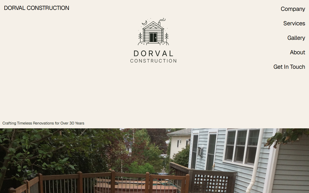 Dorval Construction screenshot